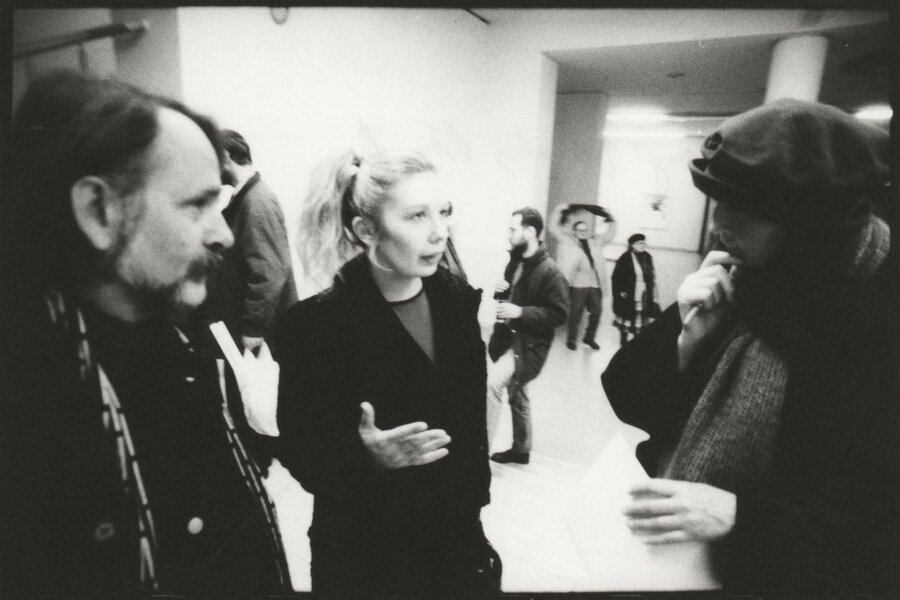 zleva: Wolfgang Denk, Ona B.